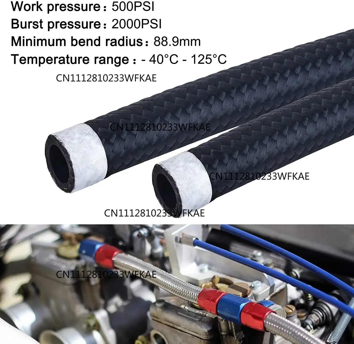 1M 3M 5M Yakıt Hortumu Yağ Gaz - Braided Line incelemesi ve fiyatı